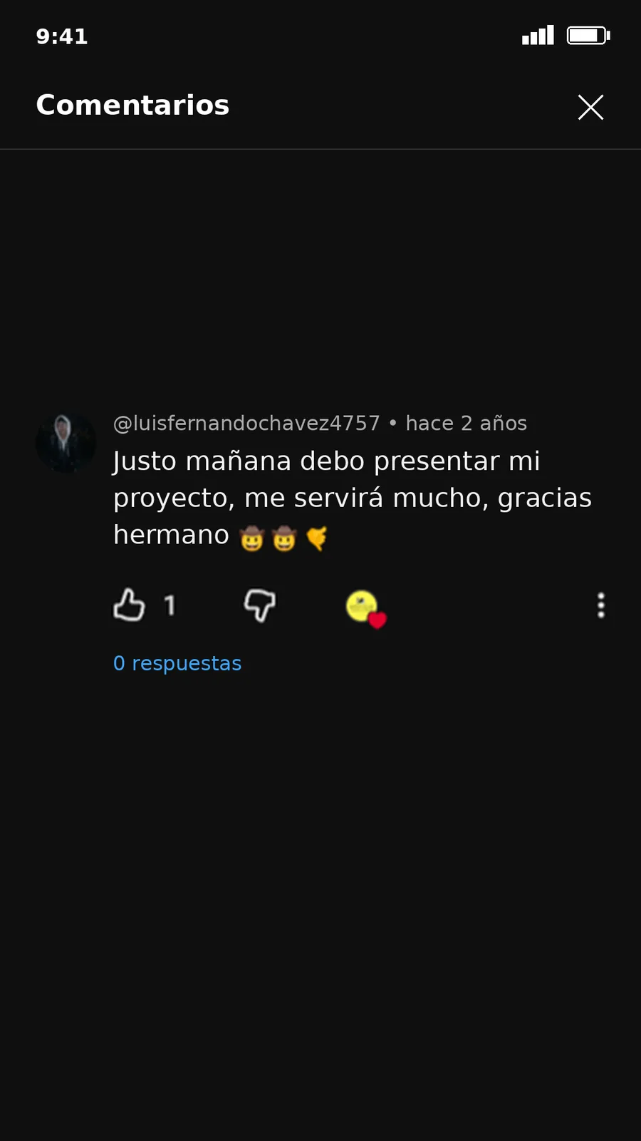 Testimonio de estudiante 3